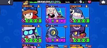 cayci isi: Brawl Stars hesabı – inkişaf etmiş profil - Kupa: 40,530+ - Səviyyə — 3