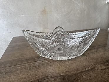 quru: - Material: qalın şüşə/kristal tipli - Növ: dekorativ meyvə və ya — 1