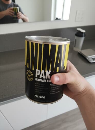 samyun wan nece qebul edilir: Məhsul: Animal Pak – Ultimate Foundation (Pill Packs) Təsvir: - — 1