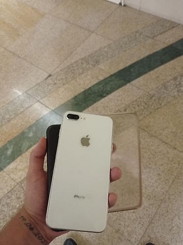 iphone 1q: IPhone 8 Plus, 64 GB, Ağ, Barmaq izi — 1