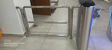 Paslanmayan poladdan keçid qapısı və turniket sistemi - Material