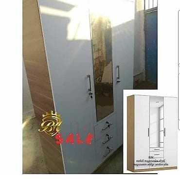 madeyra mebel dolablar: Dolab sifariwle yigilir. Reng secimi var. En 120 sm Hundurluk 2m — 3