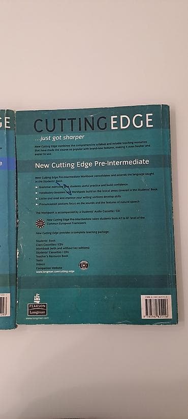 xarici pullar: Məhsul: New Cutting Edge Pre-Intermediate (Pearson Longman) – 2 kitab — 3
