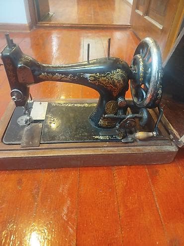 Singer tikiş maşını 1886 çi il İşləkdir müəyyən düzəlişlər etmək