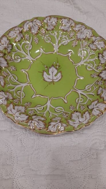 tort bisirmek ucun qablar: Tort və şiriniyyat qabı, rəng - Yaşıl — 2