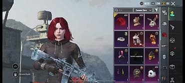 pubg mobil hesabı: PUBG Mobile üçün oyun hesabı. Hesabda müxtəlif geyim dəstləri, baş — 4