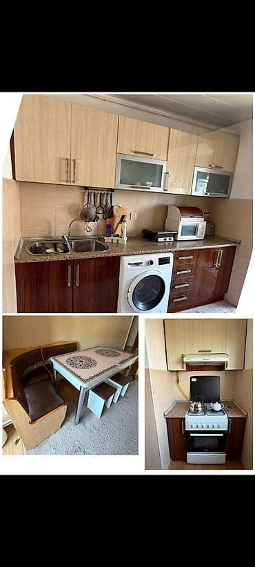 Mətbəx mebeli 450 AZN. Üstündə verilir divan stol stul, qaz peçi — 1