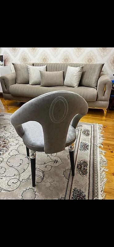 isdolar: Mətbəx üçün, Açılmayan, Oval masa, 6 stul — 2