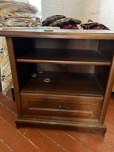 televizor alti mebel: Taxta TV/mediastend — 3