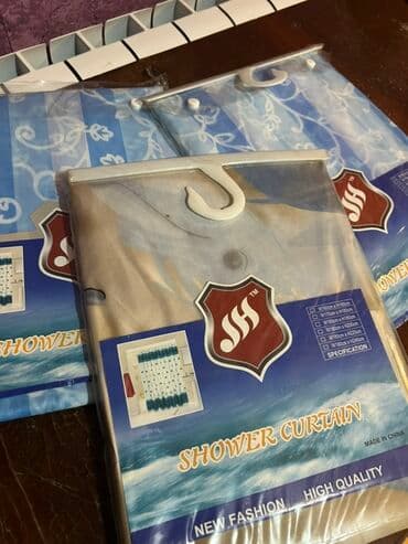 Məhsul: Duş pərdəsi (SH Shower Curtain) - Material: suya davamlı
