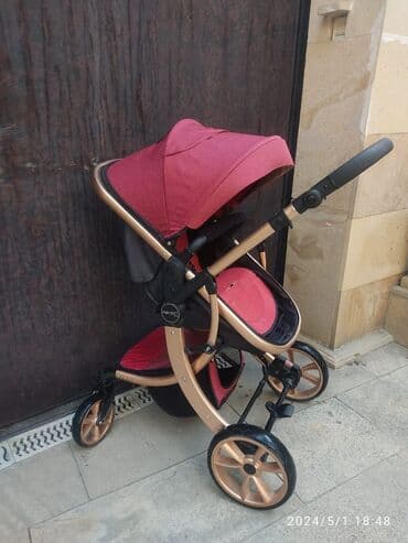 derin dondrcu: Klassik gəzinti arabası, İşlənmiş, Cins: Oğlan, Yaş: 6-12 ay, Ödənişli çatdırılma — 1