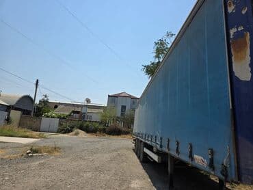 qoşqu karavan satilir: Bu qoşqu iri həcmli yüklərin daşınması üçün nəzərdə tutulmuşdur. Mavi — 2