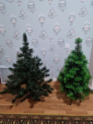 новогодняя елка: Elka 130,120sm giymeti 20, 25manat — 2