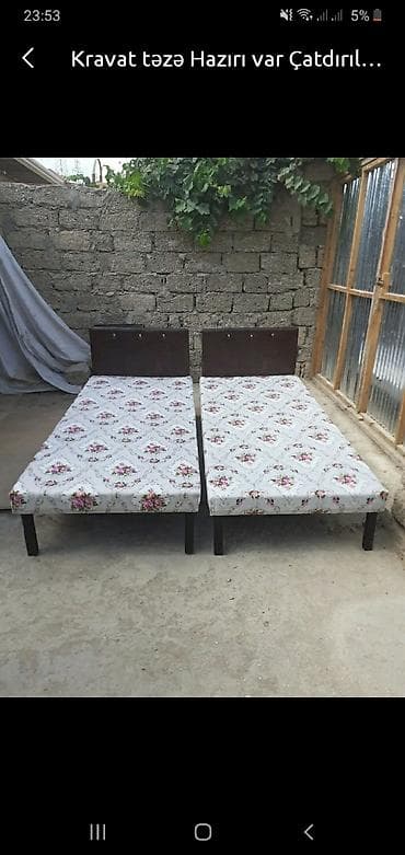 Çarpayı təzədir Hazırı var Çatdırılma münasib qiymətə Kefiyətinə