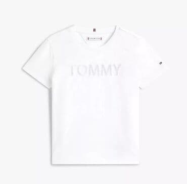 Другая мужская одежда: Мужская футболка, Tommy Hilfiger, One size, цвет - Белый — 1
