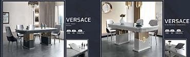 VERSACE yemək masası Fabrik istehsalı mebellərin topdan qiymətlə