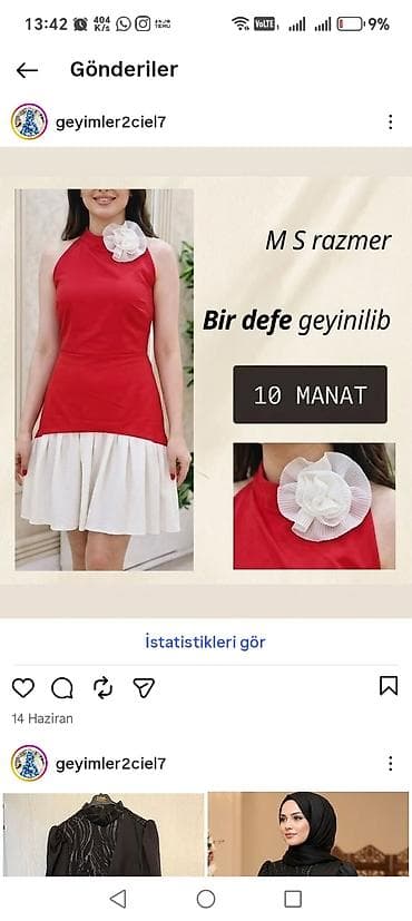 don: Qadın paltarı – qolsuz, yüksək yaxalı model. - Rəng: yuxarı hissə — 1