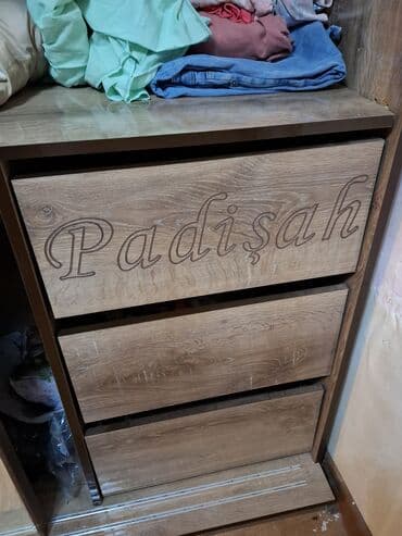 avropa qapları: İşlənmiş, 2 qapılı Düz dolab, Şifonyer, Azərbaycan — 3