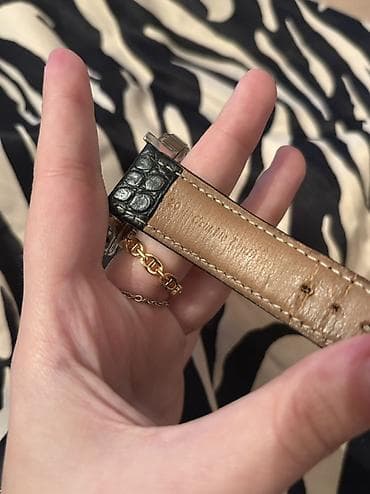 saat romanson: İşlənmiş, Qol saatı, Tissot, rəng - Qara — 4