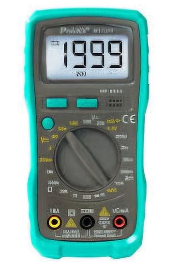 Rəqəmsal multimetr Proskit Orjinal Xüsusiyyətlər: - Geniş, asan