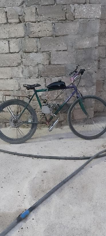 купить электро питбайк: Benzin mühərrikli velosiped - Çərçivə: dağ velosipedi tipli, 26" — 2