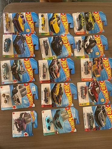 İncəsənət və kolleksiyalar: Hot Wheels kolleksiya avtomobilləri – müxtəlif seriyalardan blister — 1