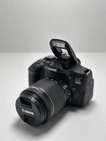 canon 600d купить: Canon EOS 750D DSLR fotoaparat + EF‑S 18‑55mm IS STM obyektiv - 24.2 — 3