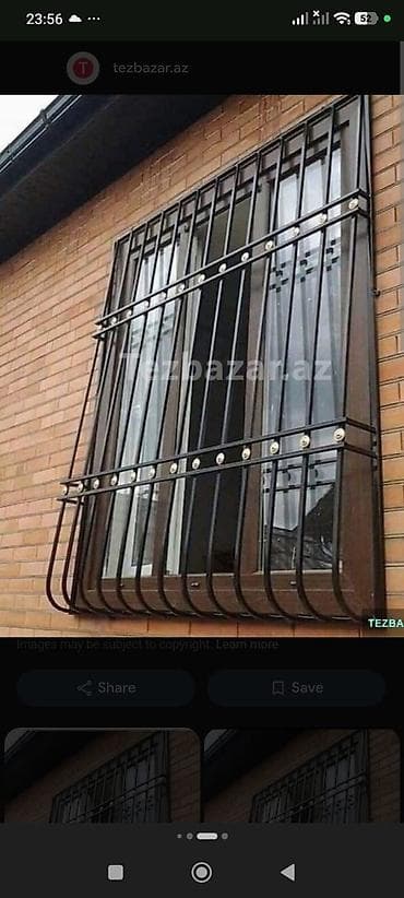fistiq qapi: Metal qapılar və məhəccər – istehsal və quraşdırma xidməti - — 5