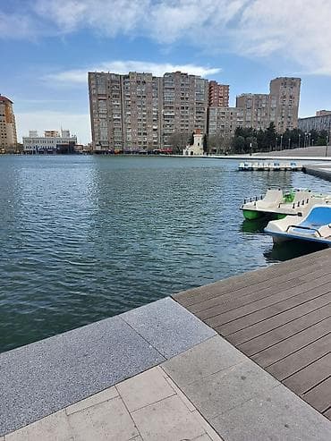 kiraye evler kreditle: Zooparkin yaninda,Dede Qorqud parkina gozel menzereli,7 mertebede 3 — 1