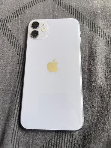 IPhone 11, 64 GB, Ağ, Face ID