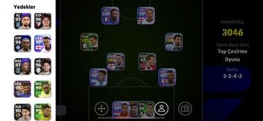 imzalı kart: EFootball Mobile hesabı – güclü komanda quruluşu və yüksək kollektiv — 1