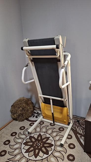 explore smart samokatlar: Ev üçün qaçış aparatı (treadmill) - Kompakt, qatlanan dizayn: arxa — 3