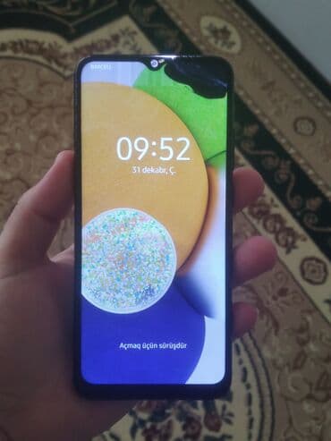 Iran Khodro: Samsung Galaxy A03, rəng - Qara, Qırıq — 1