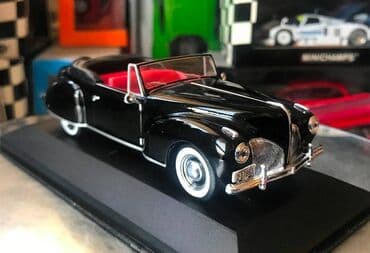 metbex tavan modelleri: Коллекционная модель Lincoln Continental black 1939 Limited Edition — 13