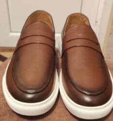 Səndəl və şəp-şüplər: Məhsul: Kişi loaferləri - Stil: Penny loafer dizaynı, slip-on — 2