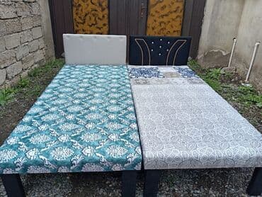 купить раскладушку недорого: Təzə çarpayılar. 1 nəfərlik çarpayılar 60manat. 2 nəfərlik taxt — 10