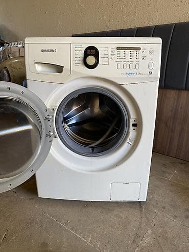 samsung printeri: Samsung paltaryuyan maşın – EcoBubble, 6 kq Xüsusiyyətlər: - Ön — 1