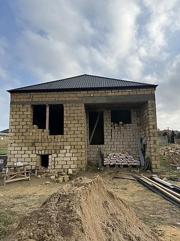 gencede ev: Salam ev şəxsi özum uçun tikilən bir evdir mehdiabad Nurlan Marketin — 1