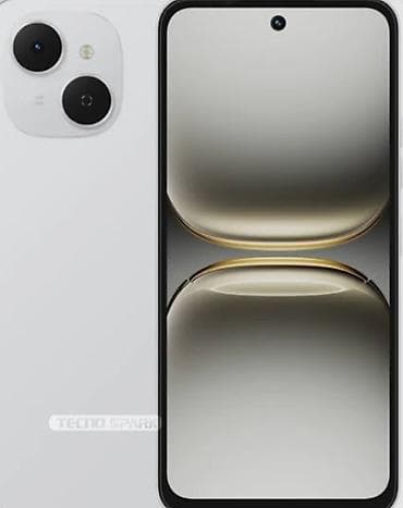 Tecno Spark 30, 128 ГБ, цвет - Белый, Две SIM карты