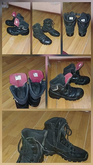 ayaqqab: Dəri botinkalar geyinilib cırıgı söküyü yoxdur 2 cüt batinkadı — 1