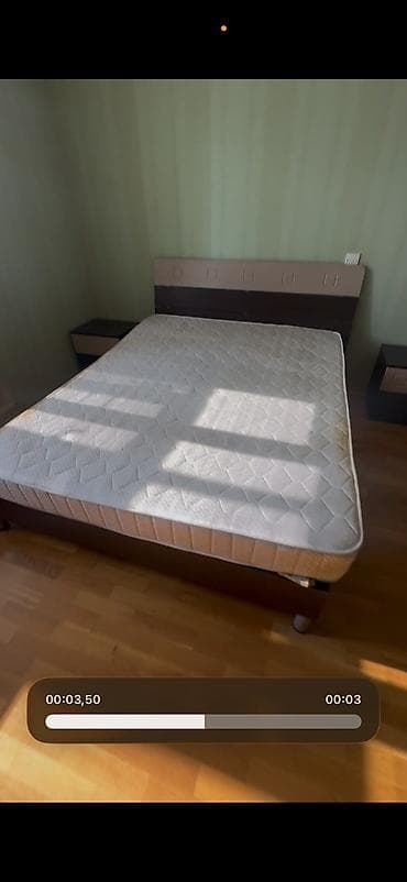 matras taxt: İkili yataq dəsti - Ölçü: təxmini 160x200 sm ikinəfərlik çarpayı - — 2