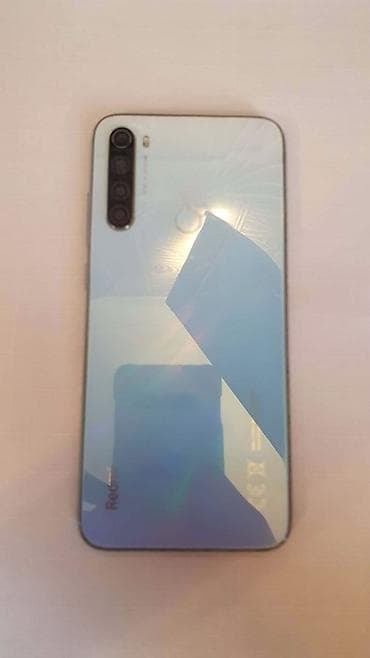 xiyomi not 8: Redmi 64 GB, rəng - Mavi, Barmaq izi — 2