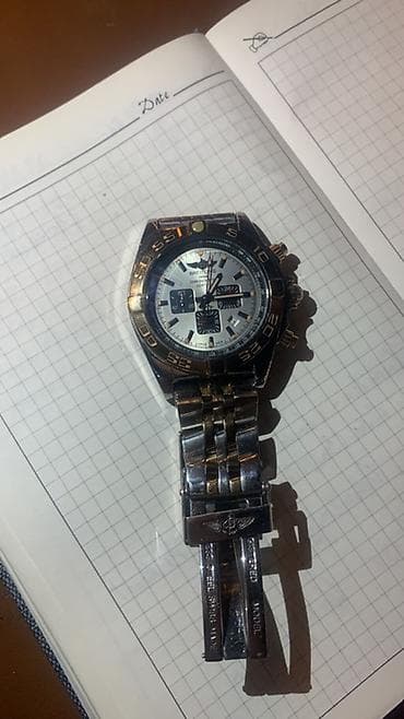 Qol saatları və aksesuarlar: Qol saatı, Breitling, rəng - Gümüşü — 4