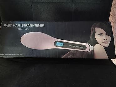 FAST HAIR STRAIGHTENER HQT-906 saç düzləşdirən daraq - Model: HQT-906