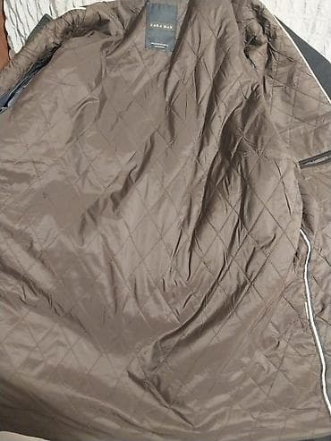 Kurtkalar: ZARA MAN kişi plaşı/jaketi - Rəng: qara - Üslub: hərbi/militar tipli — 3