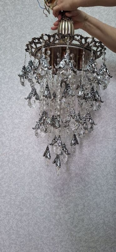 Фигуры: Люстра, 5 ламп, Металл — 2