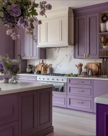 цвет мебели яблоня: Кухонный гарнитур на заказ, Самозакрывающие петли, Ламинат гладкий, Есть кредит, Бесплатная доставка — 5