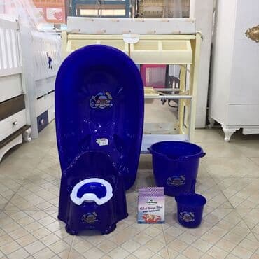 детская пена для ванны: Uşaq üçün vanna desti 5 parçali set Vanna Vedre Karşok Kruşka Setka 5 — 9