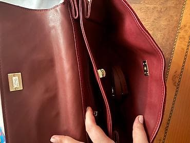 sumqayitda canta: Bordo rəngli qadın çantası Alessia Bag brendinə aid olan YENİ çanta — 5