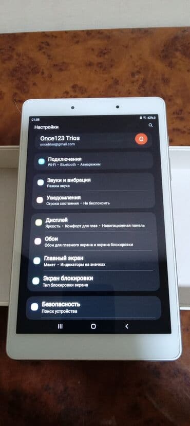 tab a6: Samsung Tab A Heç bir problemi yoxdu Hər bir funksiyaları işləkdi — 5